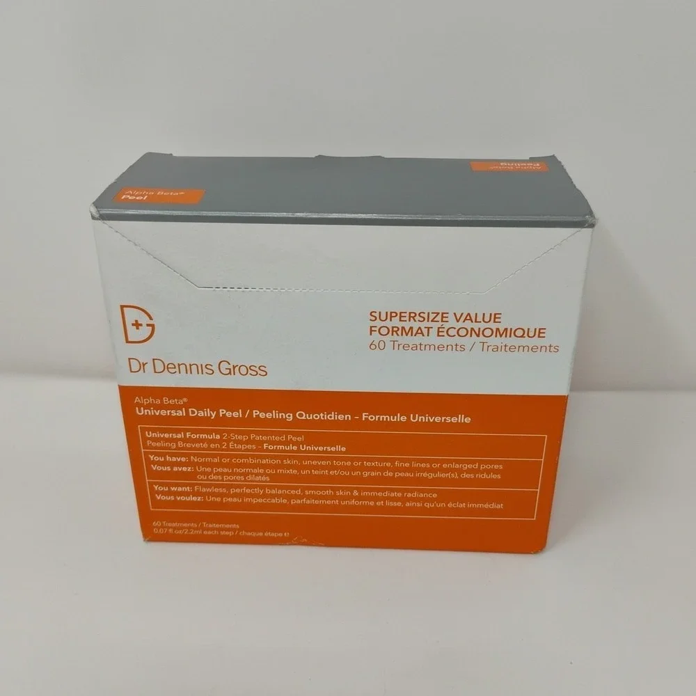 Dr Dennis Gross Alpha Beta Universal Daily Peel 55 Sealed Treatments Exp 09/2026
